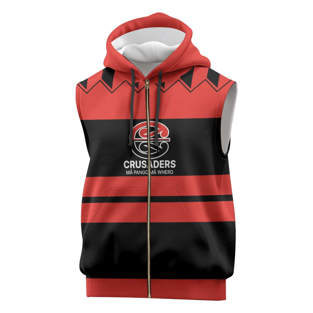 New Zealand Rugby Pacific Custom Sleeveless Zip Hoodie Whatumoana Classic Retro 2025 - Polynesian Pride