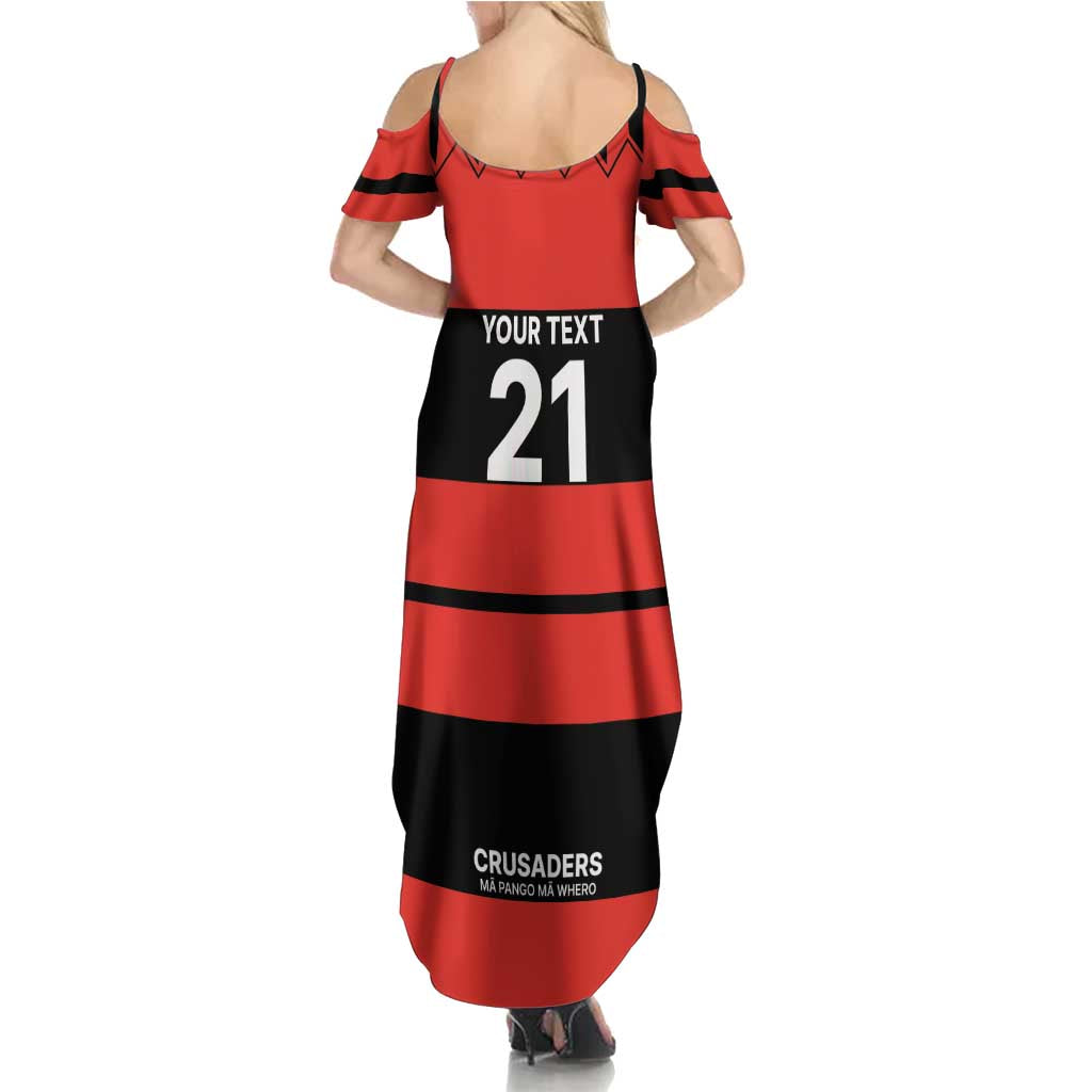 New Zealand Rugby Pacific Custom Summer Maxi Dress Whatumoana Classic Retro 2025