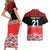 New Zealand Rugby Pacific Custom Couples Matching Short Sleeve Bodycon Dress and Hawaiian Shirt Whatumoana Maori Kowhaiwhai Pattern