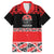 New Zealand Rugby Pacific Custom Family Matching Puletasi and Hawaiian Shirt Whatumoana Maori Kowhaiwhai Pattern