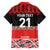 New Zealand Rugby Pacific Custom Family Matching Puletasi and Hawaiian Shirt Whatumoana Maori Kowhaiwhai Pattern