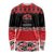 New Zealand Rugby Pacific Custom Long Sleeve Shirt Whatumoana Maori Kowhaiwhai Pattern