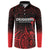 New Zealand Rugby Pacific Custom Button Sweatshirt Whatumoana Maori Tribal Tattoo