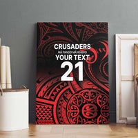 New Zealand Rugby Pacific Custom Canvas Wall Art Whatumoana Maori Tribal Tattoo