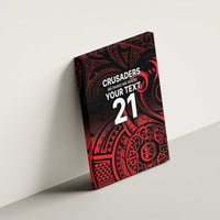 New Zealand Rugby Pacific Custom Canvas Wall Art Whatumoana Maori Tribal Tattoo