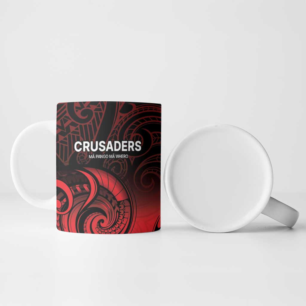 New Zealand Rugby Pacific Custom Ceramic Mug Whatumoana Maori Tribal Tattoo - Polynesian Pride