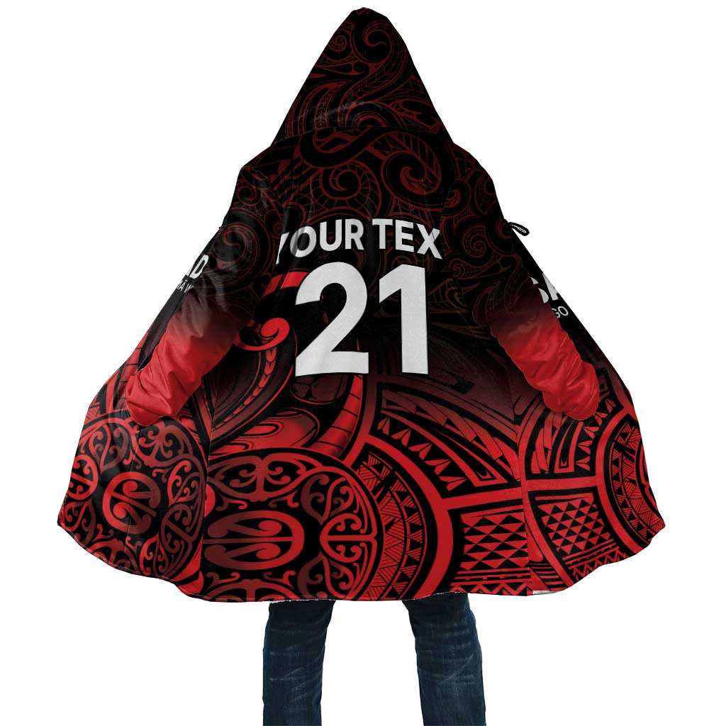 New Zealand Rugby Pacific Custom Cloak Whatumoana Maori Tribal Tattoo - Polynesian Pride