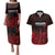 New Zealand Rugby Pacific Custom Couples Matching Puletasi and Hawaiian Shirt Whatumoana Maori Tribal Tattoo