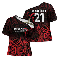 New Zealand Rugby Pacific Custom Cross Shoulder Shirt Whatumoana Maori Tribal Tattoo - Polynesian Pride