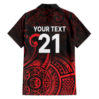 New Zealand Rugby Pacific Custom Family Matching Long Sleeve Bodycon Dress and Hawaiian Shirt Whatumoana Maori Tribal Tattoo
