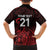 New Zealand Rugby Pacific Custom Family Matching Puletasi and Hawaiian Shirt Whatumoana Maori Tribal Tattoo