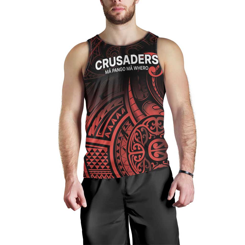 New Zealand Rugby Pacific Custom Men Tank Top Whatumoana Maori Tribal Tattoo LT9 - Polynesian Pride