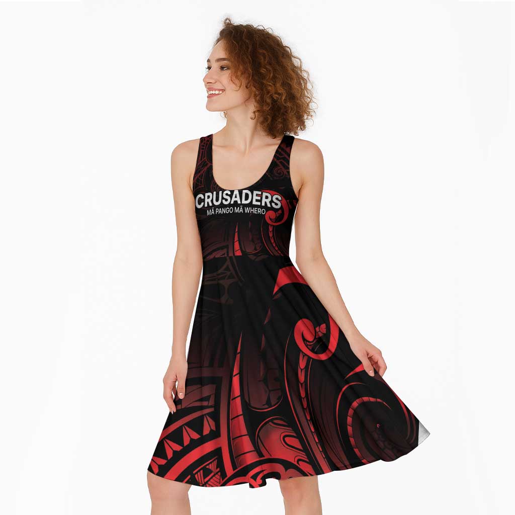 New Zealand Rugby Pacific Custom Midi Dress Whatumoana Maori Tribal Tattoo - Polynesian Pride