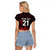 New Zealand Rugby Pacific Custom Raglan Cropped T Shirt Whatumoana Maori Tribal Tattoo