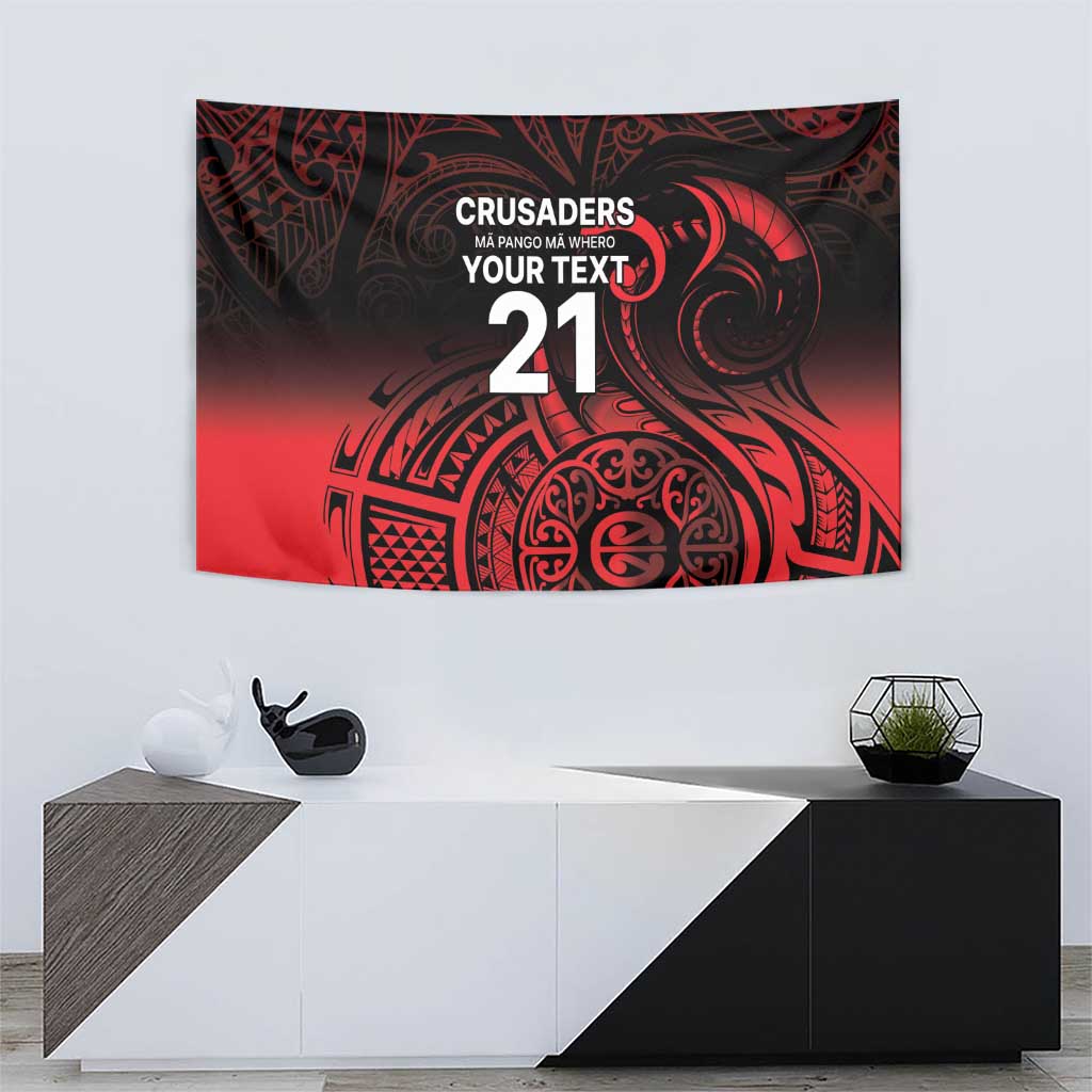 New Zealand Rugby Pacific Custom Tapestry Whatumoana Maori Tribal Tattoo