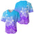 Polynesian Pride Plumeria Flowers Baseball Jersey Polynesian Tribal Gradient Purple LT9 - Polynesian Pride