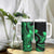 Polynesian Tribal Plumeria Flowers Tumbler With Handle Green Vibe