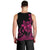 Polynesian Pride Plumeria Flowers Men Tank Top Polynesian Tribal Pink Vibe LT9 - Polynesian Pride