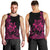 Polynesian Pride Plumeria Flowers Men Tank Top Polynesian Tribal Pink Vibe LT9 - Polynesian Pride