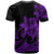 Polynesian Pride Plumeria Flowers T Shirt Polynesian Tribal Purple Vibe LT9 - Polynesian Pride