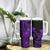 Polynesian Tribal Plumeria Flowers Tumbler With Handle Purple Vibe