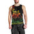 Polynesian Pride Plumeria Flowers Men Tank Top Polynesian Tribal Reggae Vibe LT9 - Polynesian Pride