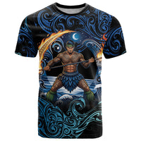 Samoa Siva Afi T Shirt Fireknife Fire Dance Pacific Tribal Motif