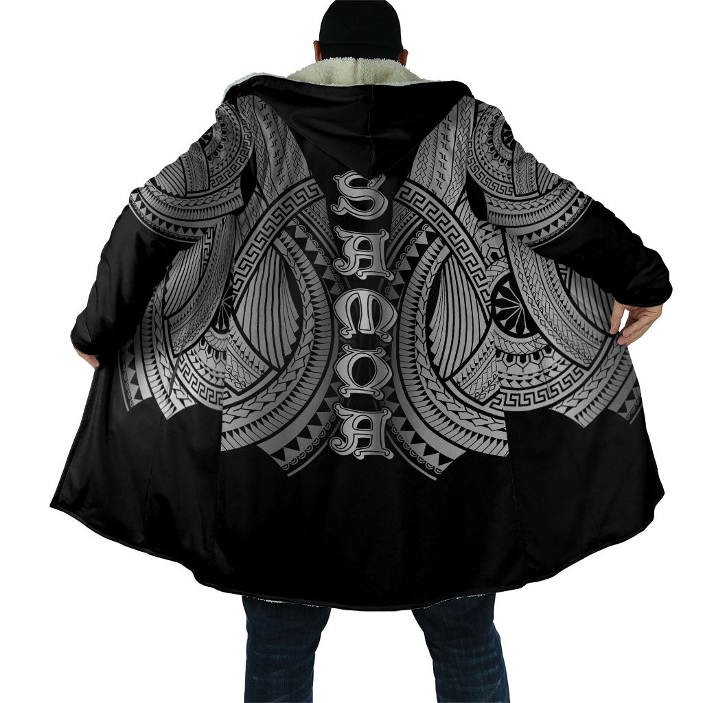Samoan Ula Nifo Afi Tribal Cloak Polynesian Pattern