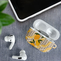 Maku'e Hawaiian Mango Palaka AirPods Case Aloha Hibiscus Pikake Lei