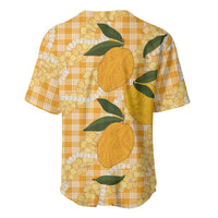 Alani Hawaiian Mango Palaka Baseball Jersey Aloha Hibiscus Pikake Lei