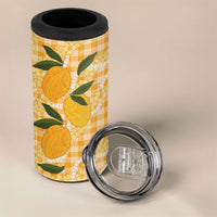 Alani Hawaiian Mango Palaka 4 in 1 Can Cooler Tumbler Aloha Hibiscus Pikake Lei
