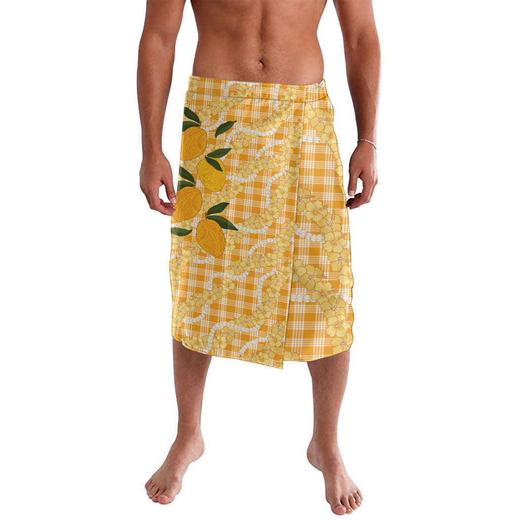 Alani Hawaiian Mango Palaka Lavalava Aloha Hibiscus Pikake Lei