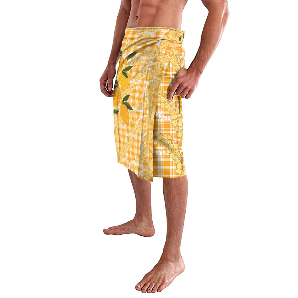 Alani Hawaiian Mango Palaka Lavalava Aloha Hibiscus Pikake Lei