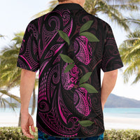 Hawaiian Mango Tribal Tattoo Hawaiian Shirt Pink Pacific Traditional Pattern