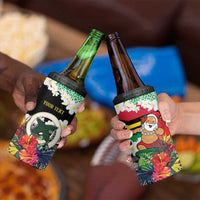 Personalised Vanuatu Joyeux Noel 4 in 1 Can Cooler Tumbler Proud To Be a Ni-Van Sand Drawing Art LT9 - Polynesian Pride