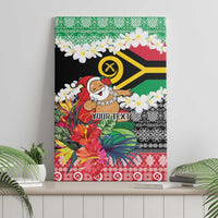 Personalised Vanuatu Joyeux Noel Canvas Wall Art Proud To Be a Ni-Van Sand Drawing Art LT9 - Polynesian Pride