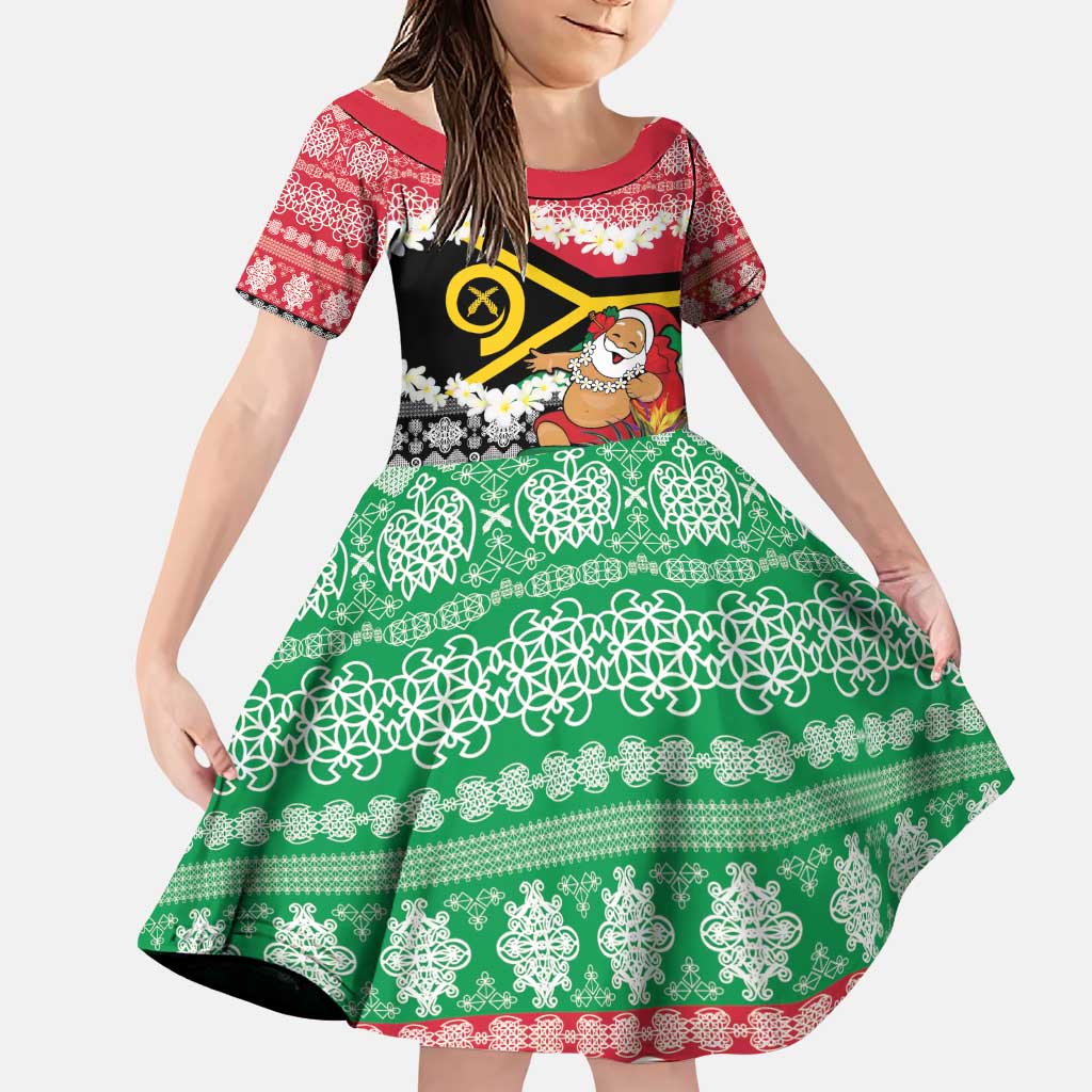 Personalised Vanuatu Joyeux Noel Family Matching Puletasi and Hawaiian Shirt Proud To Be a Ni-Van Sand Drawing Art - Polynesian Pride
