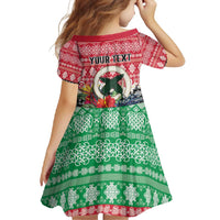 Personalised Vanuatu Joyeux Noel Family Matching Tank Maxi Dress and Hawaiian Shirt Proud To Be a Ni-Van Sand Drawing Art - Polynesian Pride