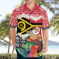 Personalised Vanuatu Joyeux Noel Hawaiian Shirt Proud To Be a Ni-Van Sand Drawing Art LT9 - Polynesian Pride