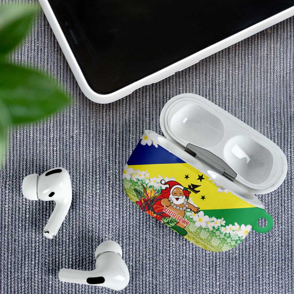 Personalised Malampa Joyeux Noel AirPods Case Proud To Be a Ni-Van Sand Drawing Art LT9 - Polynesian Pride