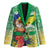 Personalised Malampa Joyeux Noel Blazer Proud To Be a Ni-Van Sand Drawing Art - Polynesian Pride