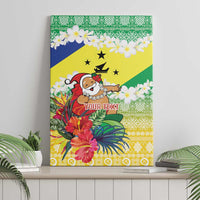 Personalised Malampa Joyeux Noel Canvas Wall Art Proud To Be a Ni-Van Sand Drawing Art LT9 - Polynesian Pride