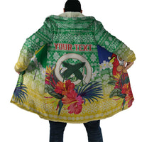 Personalised Malampa Joyeux Noel Cloak Proud To Be a Ni-Van Sand Drawing Art - Polynesian Pride