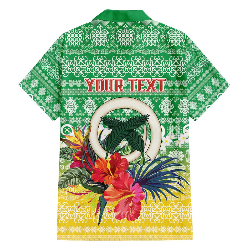 Personalised Malampa Joyeux Noel Family Matching Puletasi and Hawaiian Shirt Proud To Be a Ni-Van Sand Drawing Art - Polynesian Pride