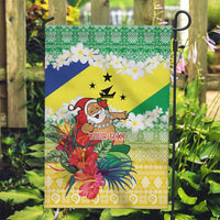 Personalised Malampa Joyeux Noel Garden Flag Proud To Be a Ni-Van Sand Drawing Art - Polynesian Pride