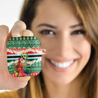 Personalised Penama Joyeux Noel AirPods Case Proud To Be a Ni-Van Sand Drawing Art LT9 - Polynesian Pride