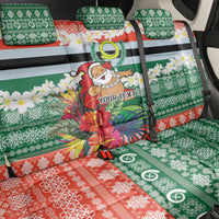 Personalised Penama Joyeux Noel Back Car Seat Cover Proud To Be a Ni-Van Sand Drawing Art - Polynesian Pride