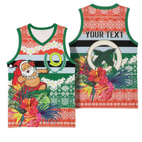 Personalised Penama Joyeux Noel Basketball Jersey Proud To Be a Ni-Van Sand Drawing Art LT9 - Polynesian Pride