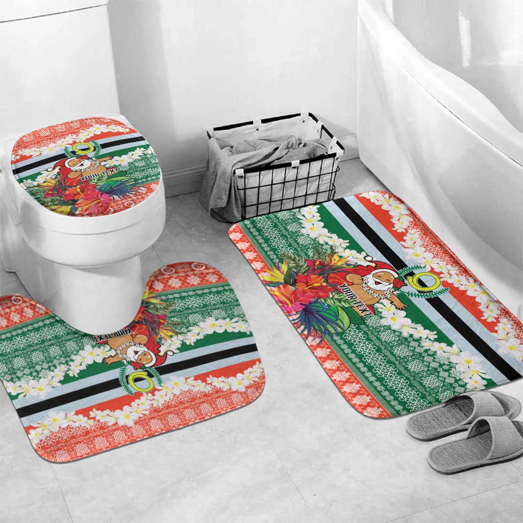 Personalised Penama Joyeux Noel Bathroom Set Proud To Be a Ni-Van Sand Drawing Art - Polynesian Pride