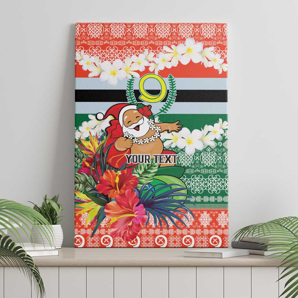 Personalised Penama Joyeux Noel Canvas Wall Art Proud To Be a Ni-Van Sand Drawing Art LT9 - Polynesian Pride